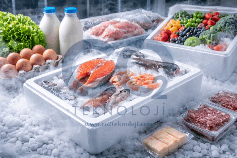 GIDA VE SOĞUK ZİNCİR SEKTÖRÜNDE KURU BUZ ÇÖZÜMLERİ