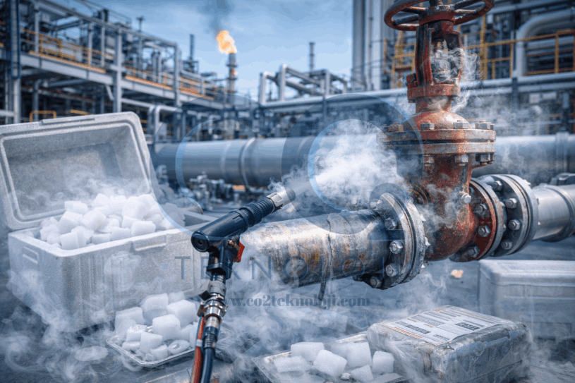 PETROKİMYA SANAYİİNDE KURU BUZ ÇÖZÜMLERİ